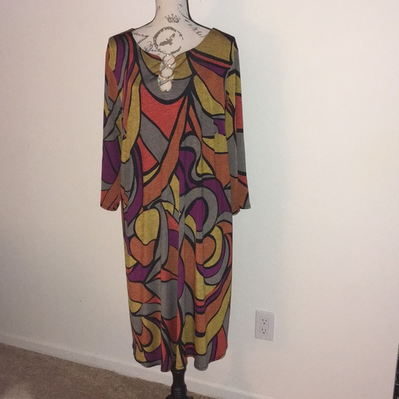 MSK Dresses & Skirts - MSK LONG SLEEVE DRESS